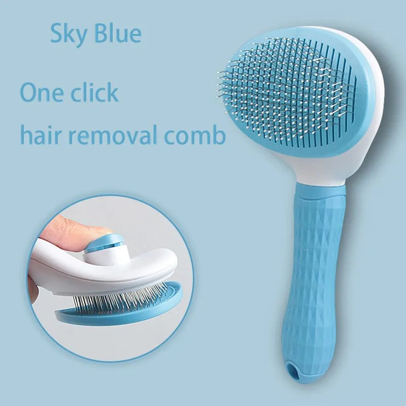 Purrfect Self-Cleaning Slicker Brush - For Dogs & Cats