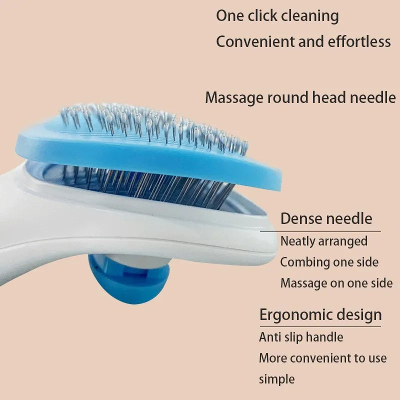 Purrfect Self-Cleaning Slicker Brush - For Dogs & Cats