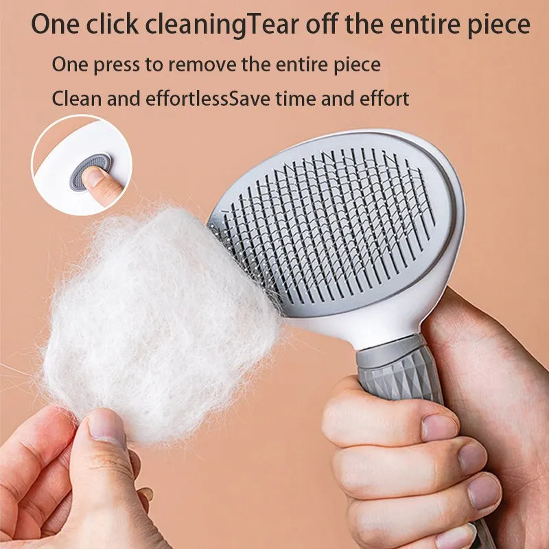 Purrfect Self-Cleaning Slicker Brush - For Dogs & Cats